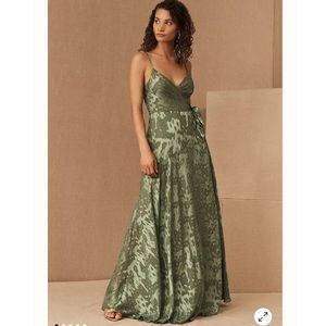 [BHLDN] NEW, never worn ✨ Dress in moss